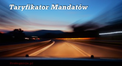 Taryfikator Mandatów (prawo jazdy stres po egzaminie)
